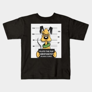 Pluto The Pup Orlando Florida Kids T-Shirt